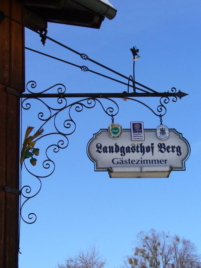 Landgasthof Berg Eurasburg Exteriér fotografie
